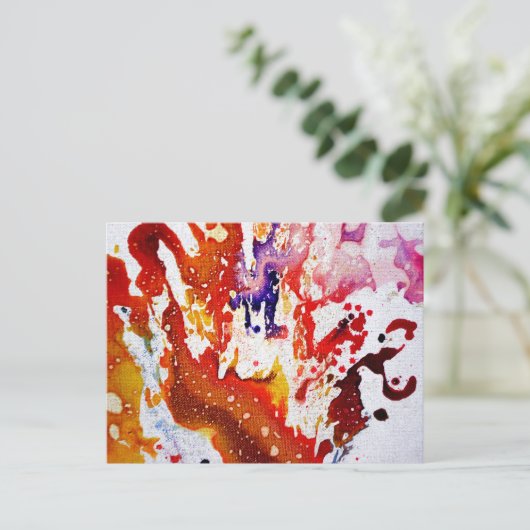 Polychromoptik #1A von Michael Moffa Postkarte (Stehend Vorderseite)