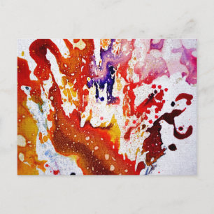 Polychromoptik #1A von Michael Moffa Postkarte