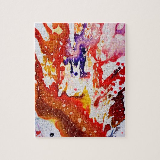 Polychromoptik #1A von Michael Moffa Puzzle (Vertikal)