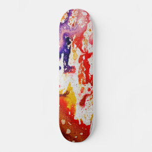 Polychromoptik #1A von Michael Moffa Skateboard