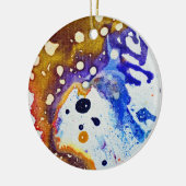 Polychromoptik #1B von Michael Moffa Keramik Ornament (Links)