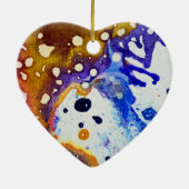 Polychromoptik #1B von Michael Moffa Keramik Ornament (Hinten)