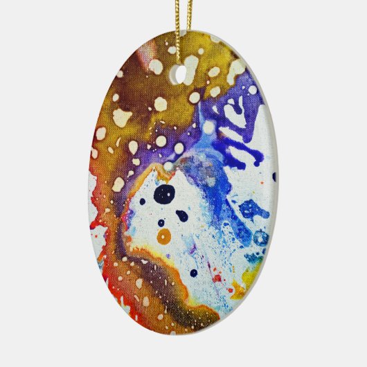 Polychromoptik #1B von Michael Moffa Keramikornament (Links)