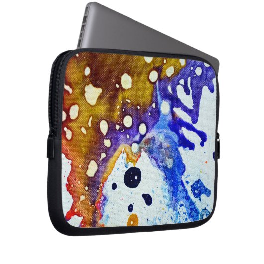 Polychromoptik #1B von Michael Moffa Laptopschutzhülle (Vorne Rechts)