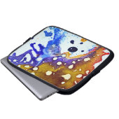 Polychromoptik #1B von Michael Moffa Laptopschutzhülle (Vorne Knopf)