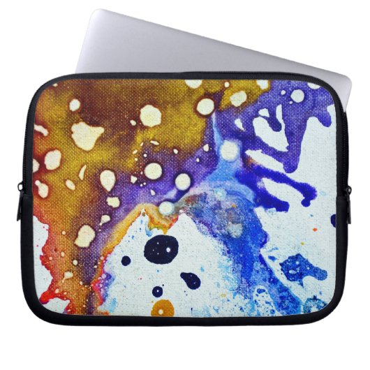Polychromoptik #1B von Michael Moffa Laptopschutzhülle (Vorderseite)