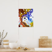 Polychromoptik #1B von Michael Moffa Poster (Küche)