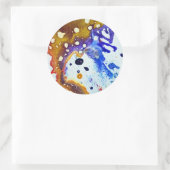 Polychromoptik #1B von Michael Moffa Runder Aufkleber (Tasche)