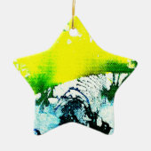 Polychromoptik #2A von Michael Moffa Keramik Ornament (Vorne)