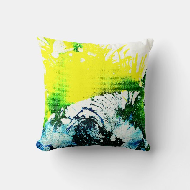 Polychromoptik #2A von Michael Moffa Kissen (Vorderseite)