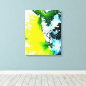 Polychromoptik #2A von Michael Moffa Leinwanddruck (Insitu (Holzboden))