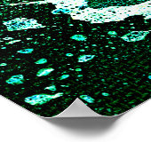 Polychromoptik #2A von Michael Moffa Poster (Ecke)