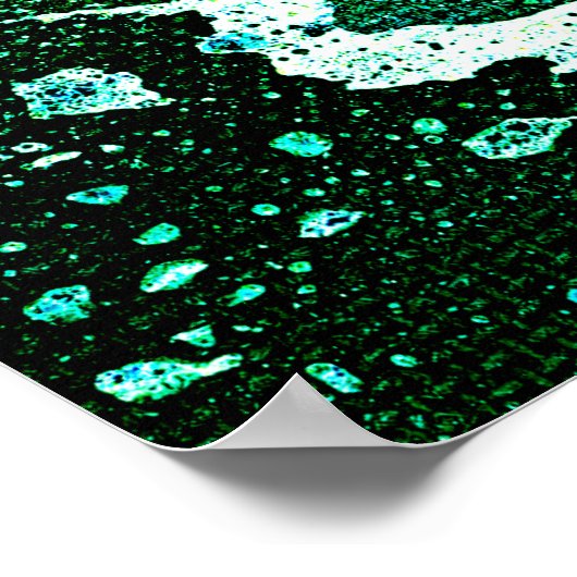 Polychromoptik #2A von Michael Moffa Poster (Ecke)