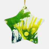 Polychromoptik #2B von Michael Moffa Keramik Ornament (Hinten)