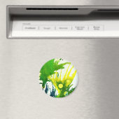 Polychromoptik #2B von Michael Moffa Magnet (In Situ (Geschirrspüler))