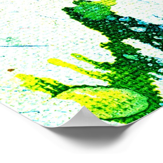 Polychromoptik #2B von Michael Moffa Poster (Ecke)