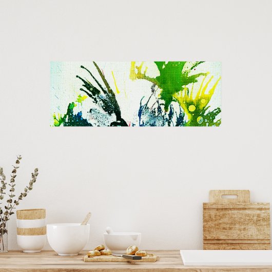 Polychromoptik #2B von Michael Moffa Poster (Küche)