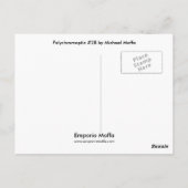 Polychromoptik #2B von Michael Moffa Postkarte (Rückseite)