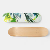 Polychromoptik #2B von Michael Moffa Skateboard (Horizontal)