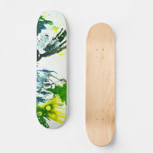 Polychromoptik #2B von Michael Moffa Skateboard (Vorderseite)