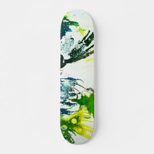 Polychromoptik #2B von Michael Moffa Skateboard