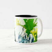 Polychromoptik #2B von Michael Moffa Zweifarbige Tasse (VorderseiteRechts)