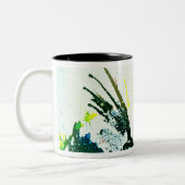 Polychromoptik #2B von Michael Moffa Zweifarbige Tasse (Links)