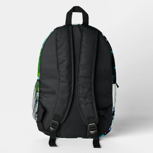 Polychromoptik 2C von Michael Moffa Bedruckter Rucksack (Rückseite)