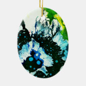 Polychromoptik #2C von Michael Moffa Keramik Ornament (Hinten)