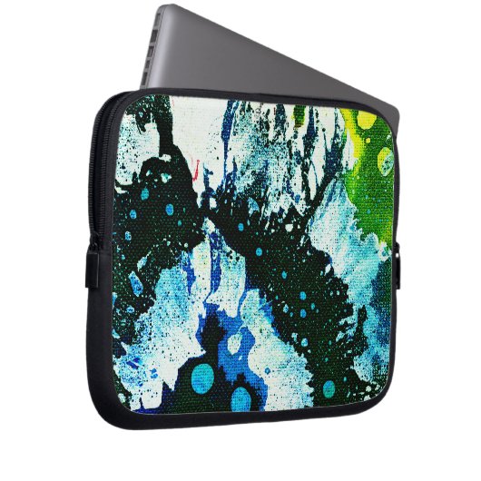 Polychromoptik #2C von Michael Moffa Laptopschutzhülle (Vorne Rechts)