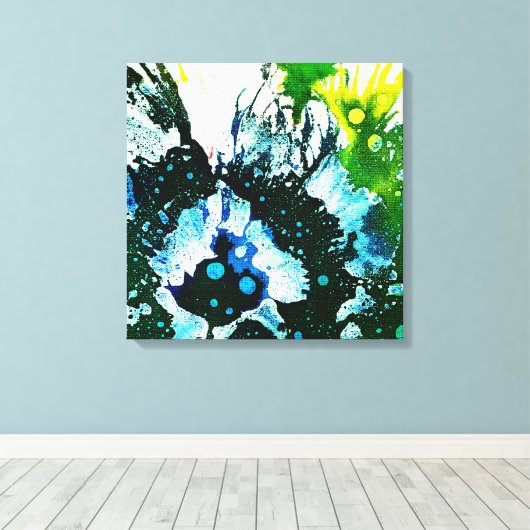 Polychromoptik #2C von Michael Moffa Leinwanddruck (Insitu (Holzboden))