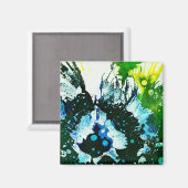 Polychromoptik #2C von Michael Moffa Magnet (Vorderseite/Rückseite)