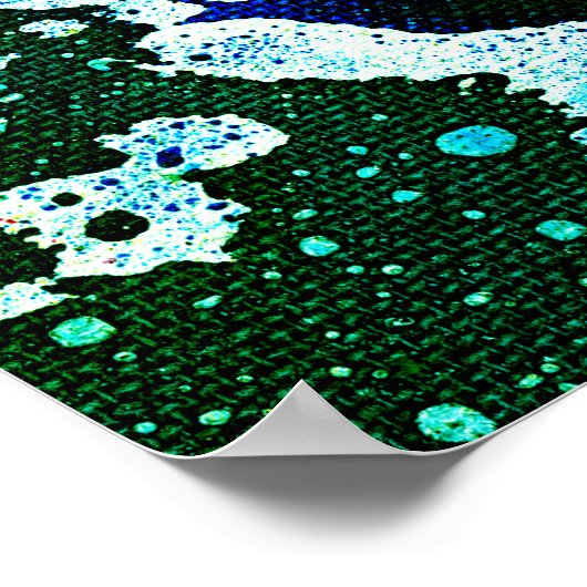 Polychromoptik #2C von Michael Moffa Poster (Ecke)