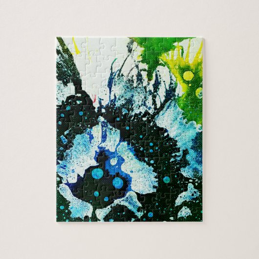 Polychromoptik #2C von Michael Moffa Puzzle (Vertikal)