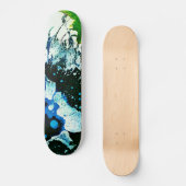 Polychromoptik #2C von Michael Moffa Skateboard (Vorderseite)