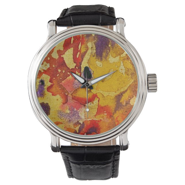 Polychromoptik #3 von Michael Moffa Armbanduhr (Vorderseite)