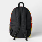Polychromoptik 3 von Michael Moffa Bedruckter Rucksack (Rückseite)