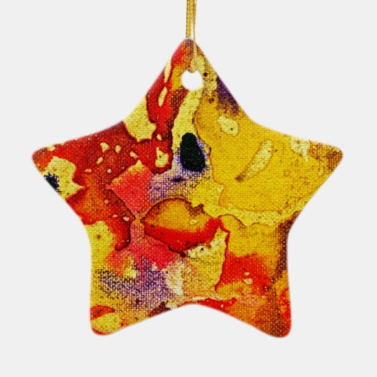 Polychromoptik #3 von Michael Moffa Keramik Ornament (Hinten)