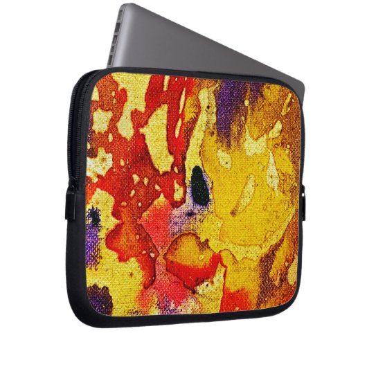 Polychromoptik #3 von Michael Moffa Laptopschutzhülle (Vorne Rechts)