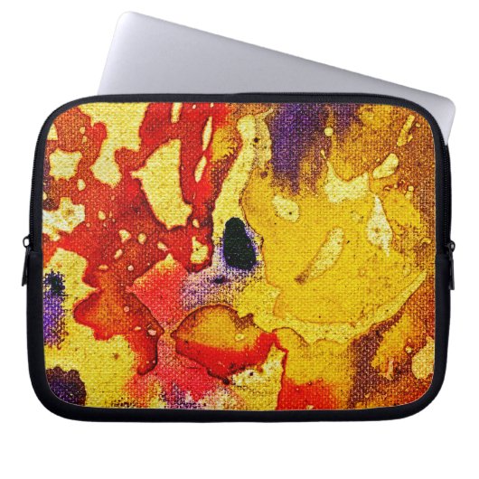 Polychromoptik #3 von Michael Moffa Laptopschutzhülle (Vorderseite)