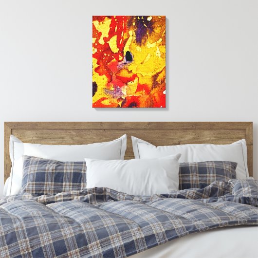 Polychromoptik #3 von Michael Moffa Leinwanddruck (Insitu (Schlafzimmer))