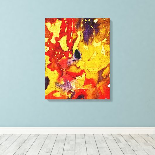 Polychromoptik #3 von Michael Moffa Leinwanddruck (Insitu (Holzboden))