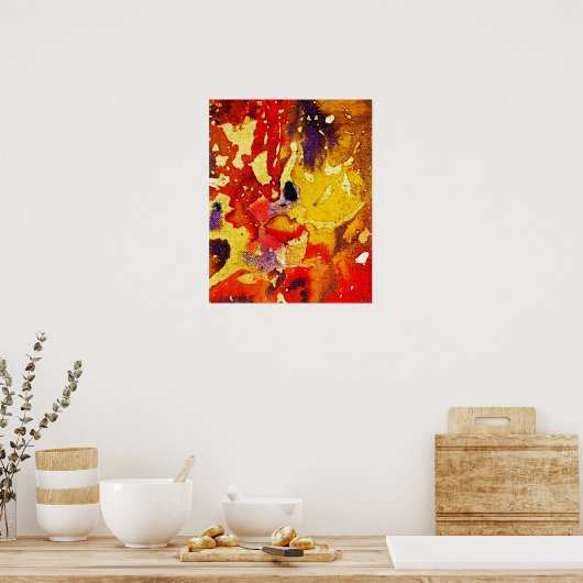 Polychromoptik #3 von Michael Moffa Poster (Küche)