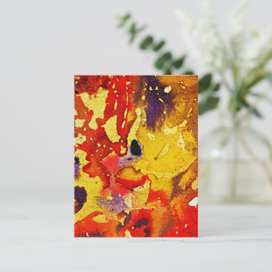 Polychromoptik #3 von Michael Moffa Postkarte (Stehend Vorderseite)