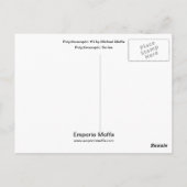 Polychromoptik #3 von Michael Moffa Postkarte (Rückseite)