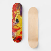 Polychromoptik #3 von Michael Moffa Skateboard (Vorderseite)