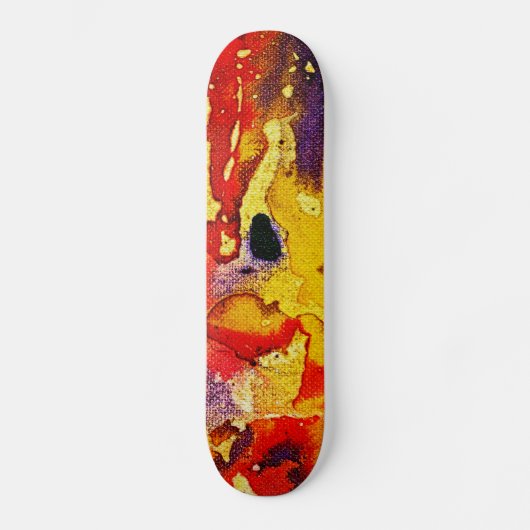 Polychromoptik #3 von Michael Moffa Skateboard (Vorderseite)
