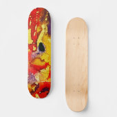 Polychromoptik #3 von Michael Moffa Skateboard (Vorderseite)