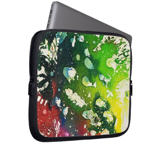 Polychromoptik #4 von Michael Moffa Laptopschutzhülle (Vorne Rechts)