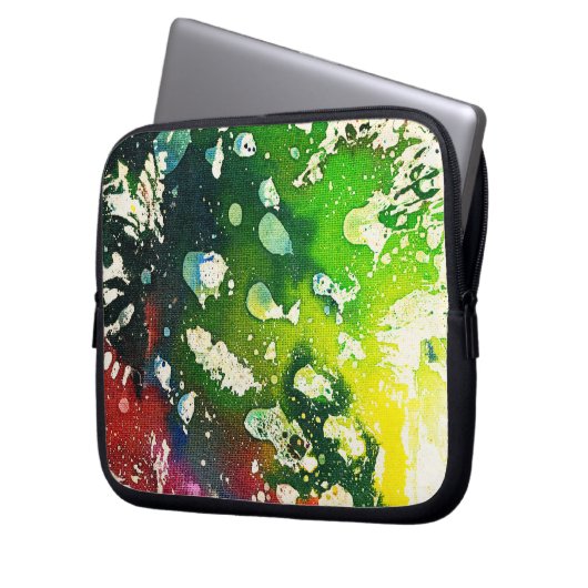 Polychromoptik #4 von Michael Moffa Laptopschutzhülle (Vorderseite Links)